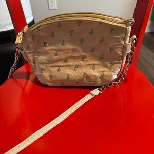 Bueno Palm Tree Beige Purse